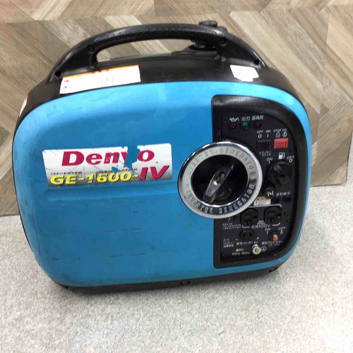 【中古品／店頭受取り限定】★デンヨー(Denyo) 発電機 GE-1600SS-IV【八潮店】