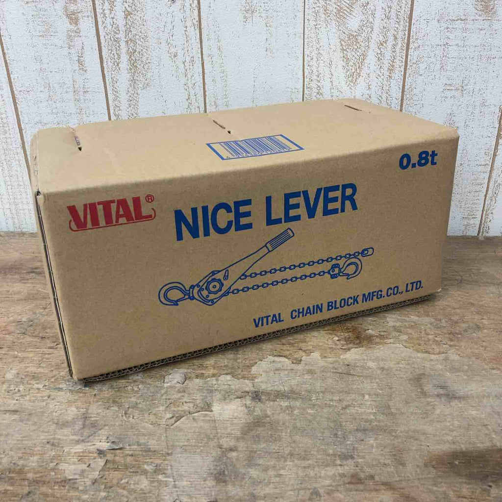 未使用品】バイタル工業/VITAL レバーブロック NR2-0.8 ナイスレバー