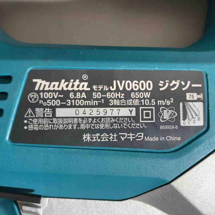 ☆マキタ(makita) ジグソー JV0600K【戸田店】