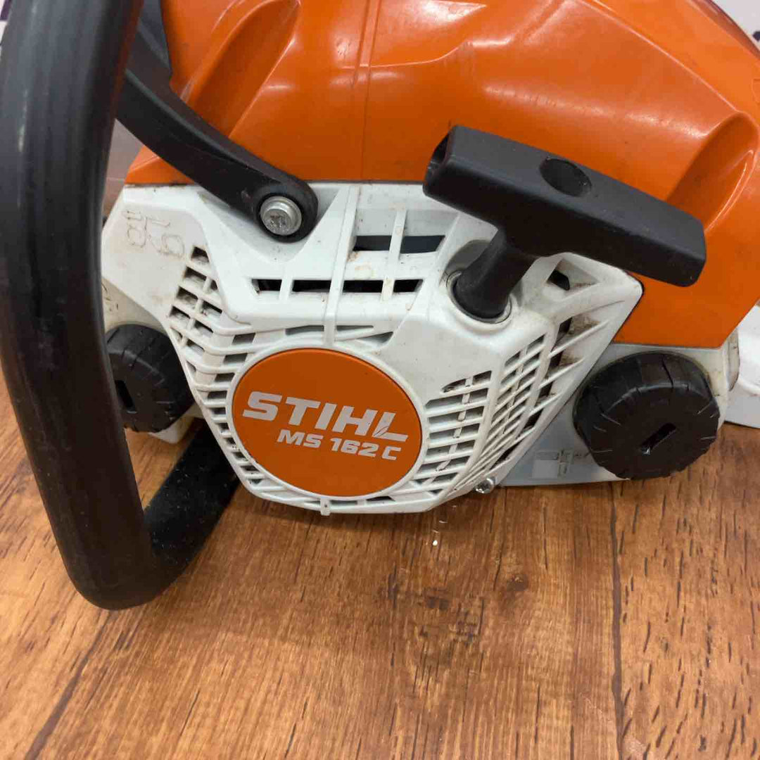 【中古品】STIHL スチール エンジンチェンソー 30cc　MS162C-BE　※ガイドバー300ｍｍ【所沢店】