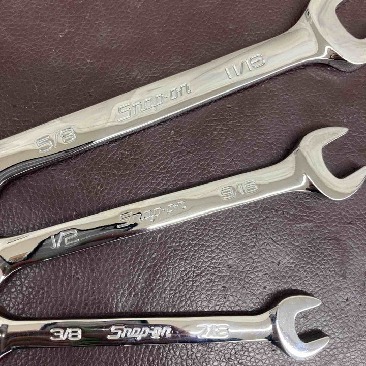 【中古品】 スナップオン(Snap-on) オープンエンドレンチ VO2022B・1618B・1214B 3本セット 【東大和店】