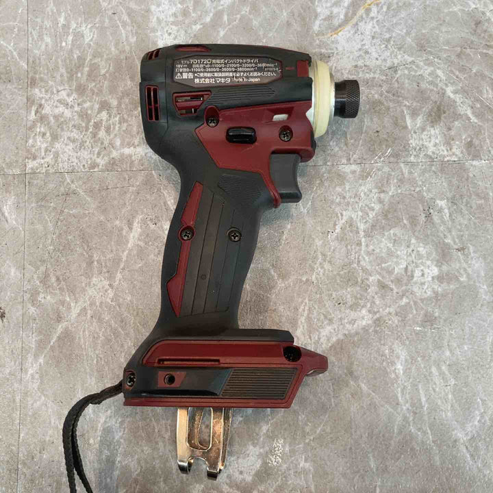 ★マキタ(makita) コードレスインパクトドライバー TD172DGXAR【八潮店】
