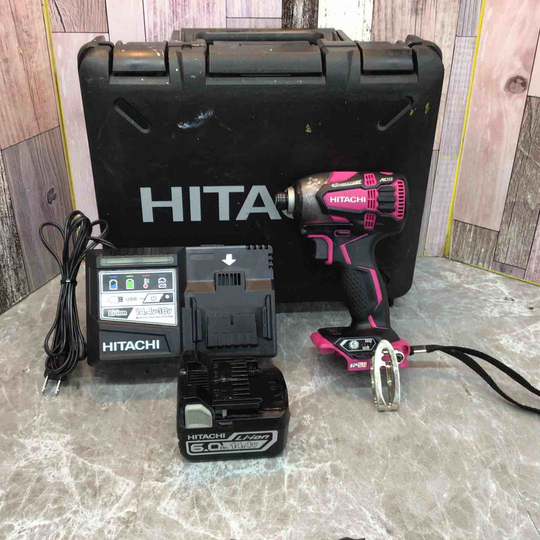 ★ハイコーキ(HIKOKI ※旧:日立工機) コードレスインパクトドライバー WH14DDL(2LSCK)(R)【八潮店】