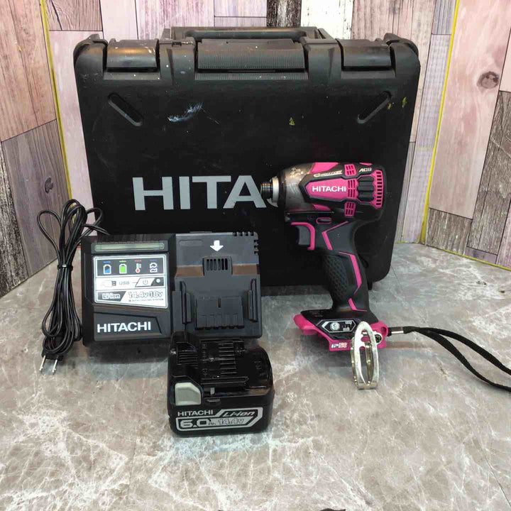 ★ハイコーキ(HIKOKI ※旧:日立工機) コードレスインパクトドライバー WH14DDL(2LSCK)(R)【八潮店】
