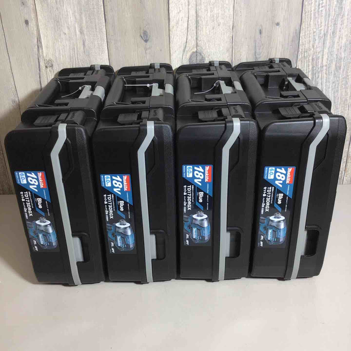 【未使用品】 マキタ makita コードレス インパクトドライバー TD173DRGX 4台 インパクト 青 ブルー 純正 純正品 【戸田店】