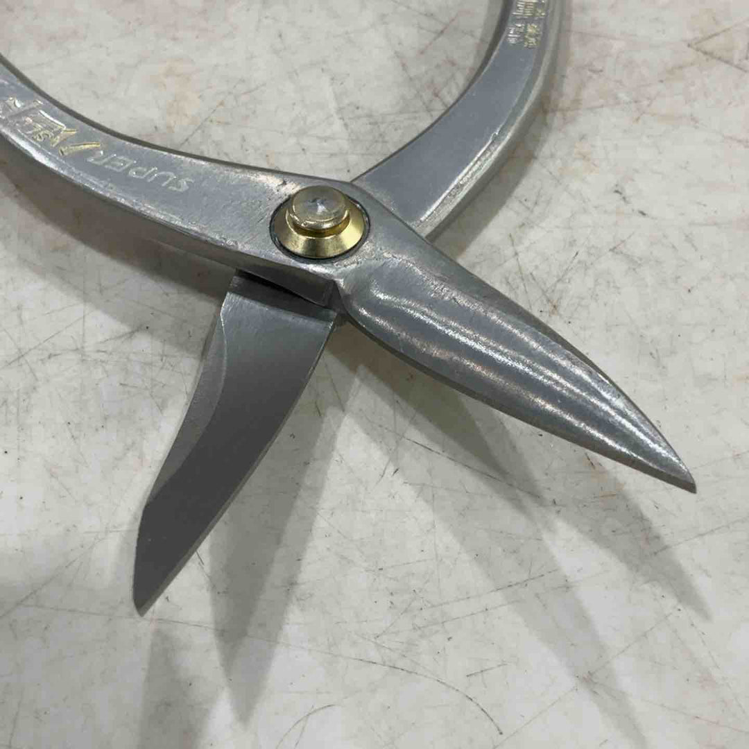ツボタ 種光 ステン用SLD金切鋏 スーパーハードスリム 柳刃240mm ホワイト 8503【川口店】