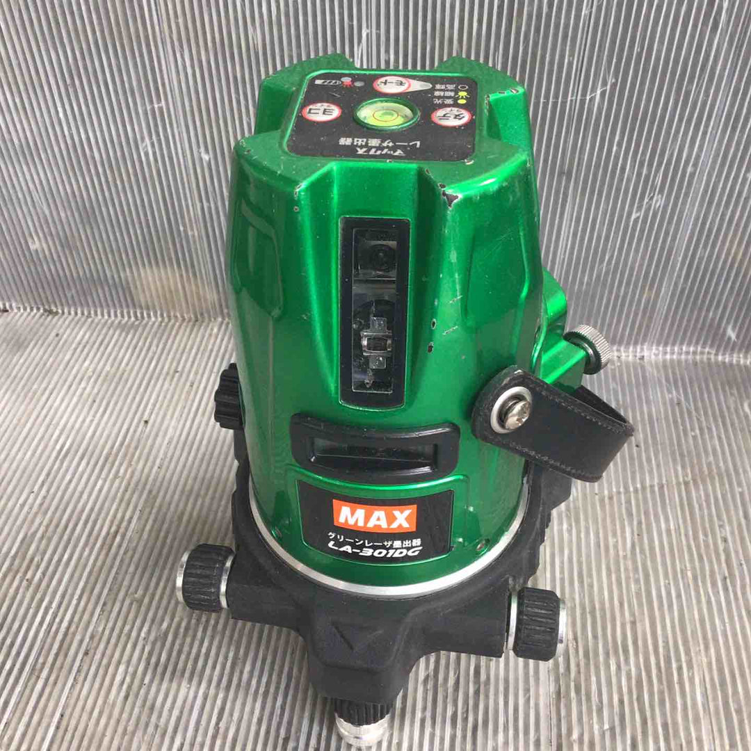 〇MAX グリーンレーザー墨出し器 LA-301DG パネルに傷あり【草加店】
