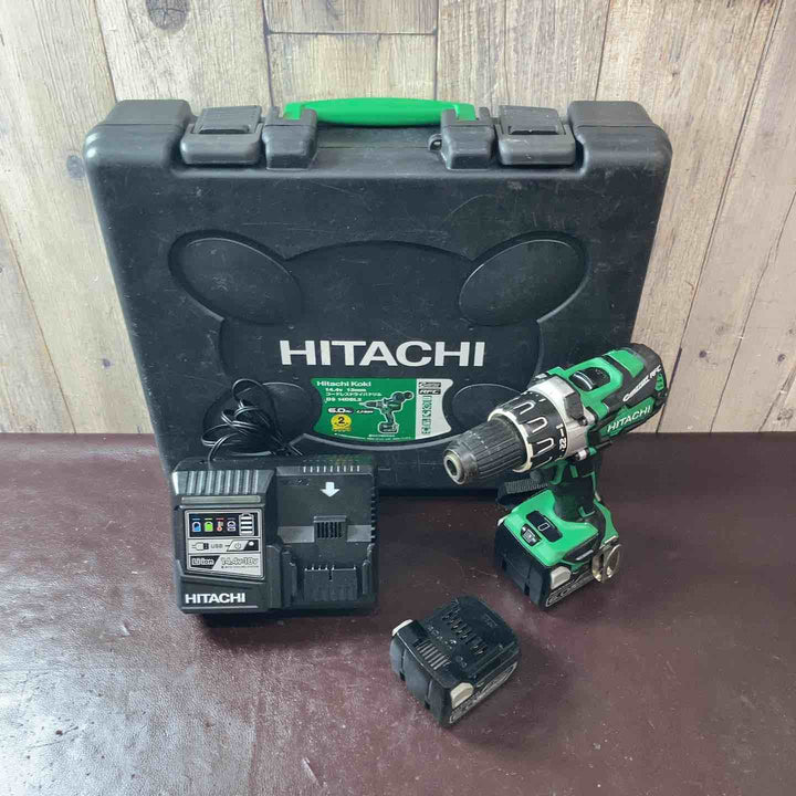 【中古品】ハイコーキ(HIKOKI ※旧:日立工機) コードレスドリルドライバー DS14DBL2(2LYPK)【東大和店】