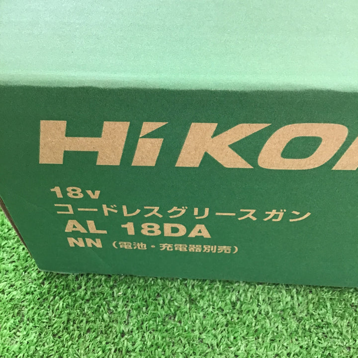 ★限定SALE★ハイコーキ(HIKOKI ※旧:日立工機) コードレスグリスガン AL18DA(NN)【桶川店】