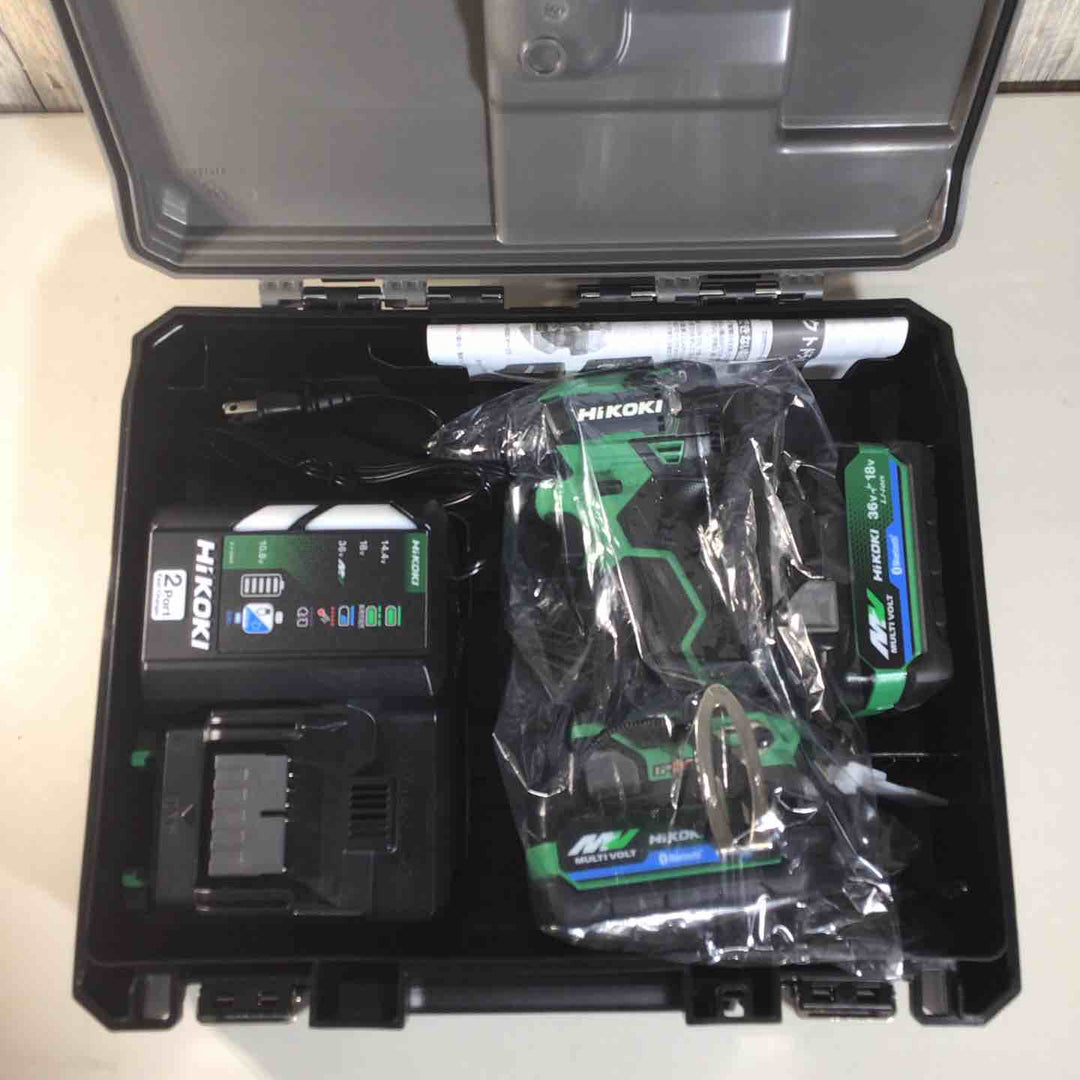 ★ハイコーキ(HIKOKI ※旧:日立工機) コードレスインパクトドライバ アグレッシブグリーン WH36DD(2XHLSZ)【戸田店】