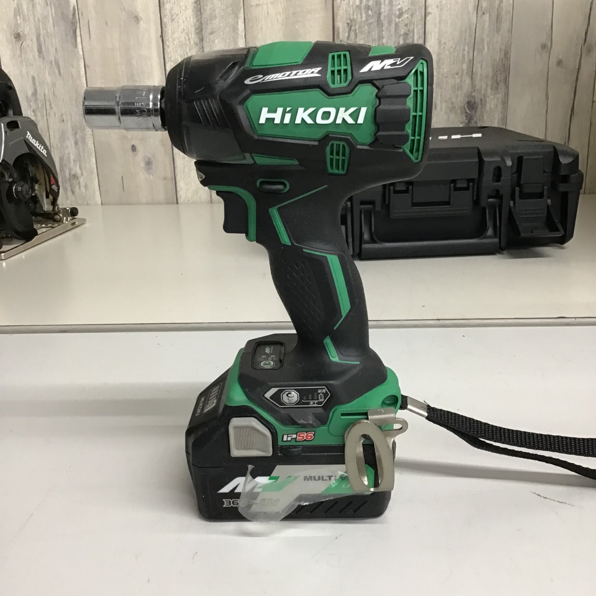 ハイコーキ WR36DC 充電式インパクトレンチ【野田愛宕店】【店頭取引限定】【中古】管理番号：ITFD6WCN7Y6S 中古・本体+バッテリ】 ハイコーキ HiKOKI マルチボルト インパクト