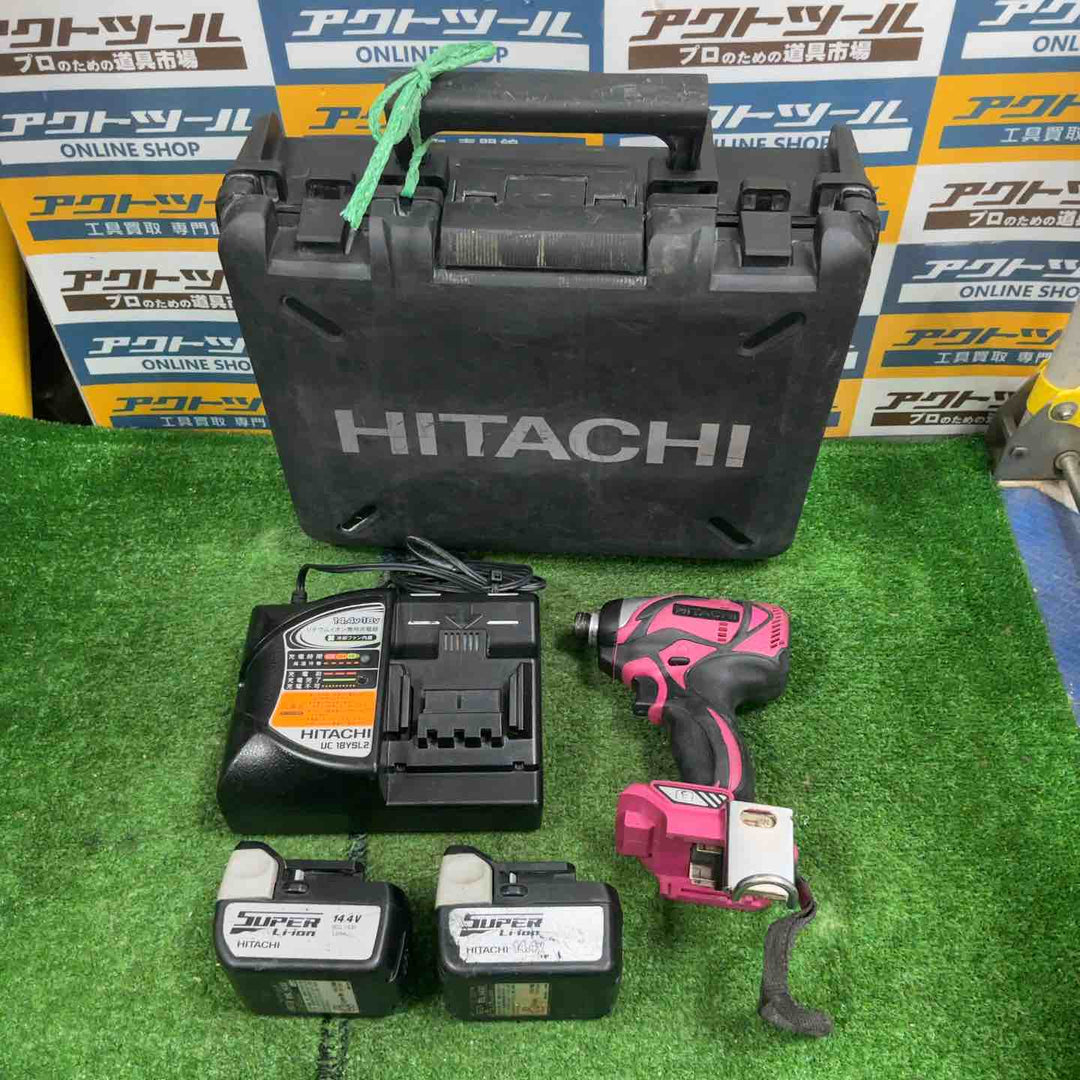 ★ハイコーキ(HIKOKI ※旧:日立工機) コードレスインパクトドライバー WH14DBAL(2LSCK)(R)【草加店】
