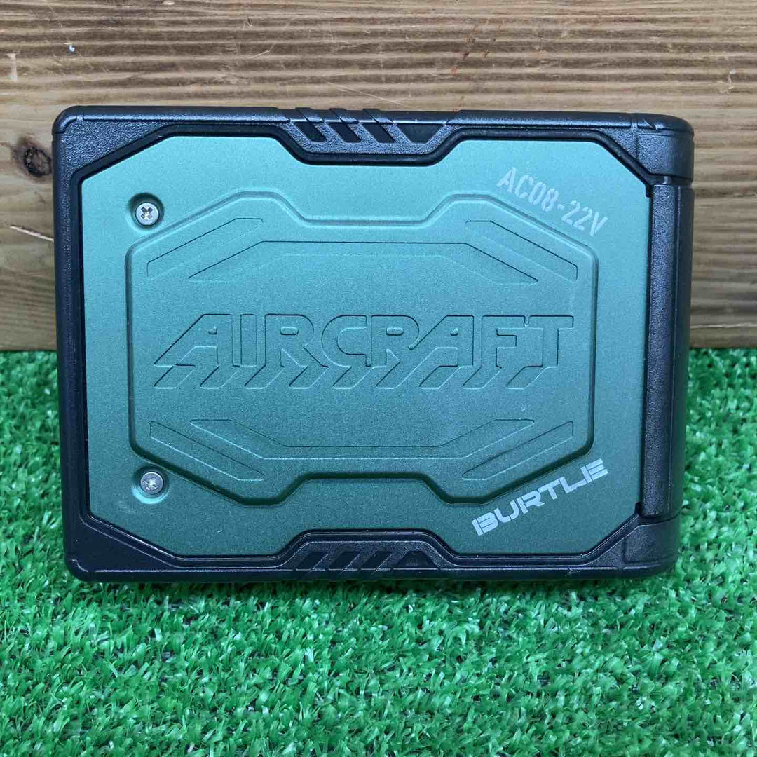 【中古美品】 バートル/BURTLE 空調服用ファン&バッテリーセット AC08-22V+ファン(AC08-2) エアークラフト 【鴻巣店】