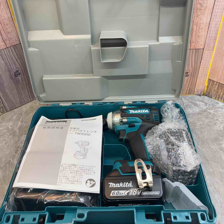 ★マキタ(makita) コードレスインパクトレンチ TW300DRGX【八潮店】