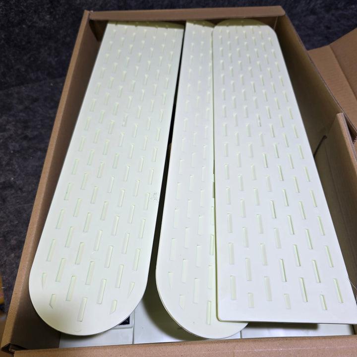 【未使用品】カネシカ ニューモルタル土間鏝 ゴム柄 450mm 6本セット 大工道具 左官用 こて  6本セット【桶川店】