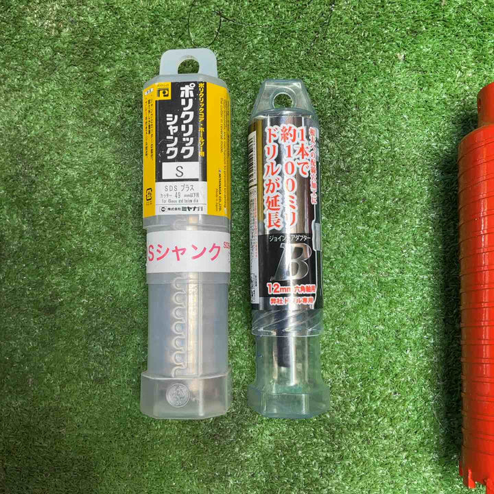 【中古・未使用混在】★ミヤナガ ハウスBM ユニカなど まとめ売り21点セット！延長 Aロッド ALC用 ダイヤコア 色々【岩槻店】