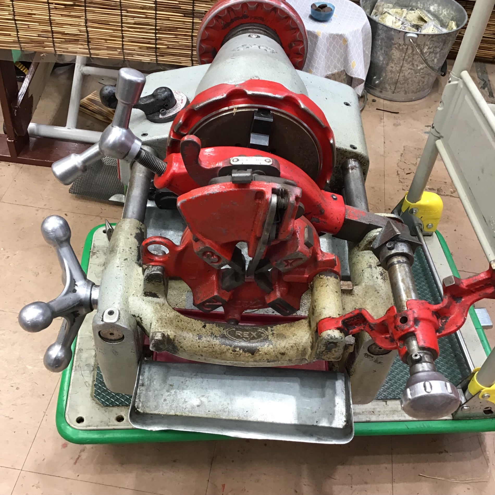 店頭受取り限定】〇レッキス(REX) ねじ切り機 60A3 60AⅢ【草加店 