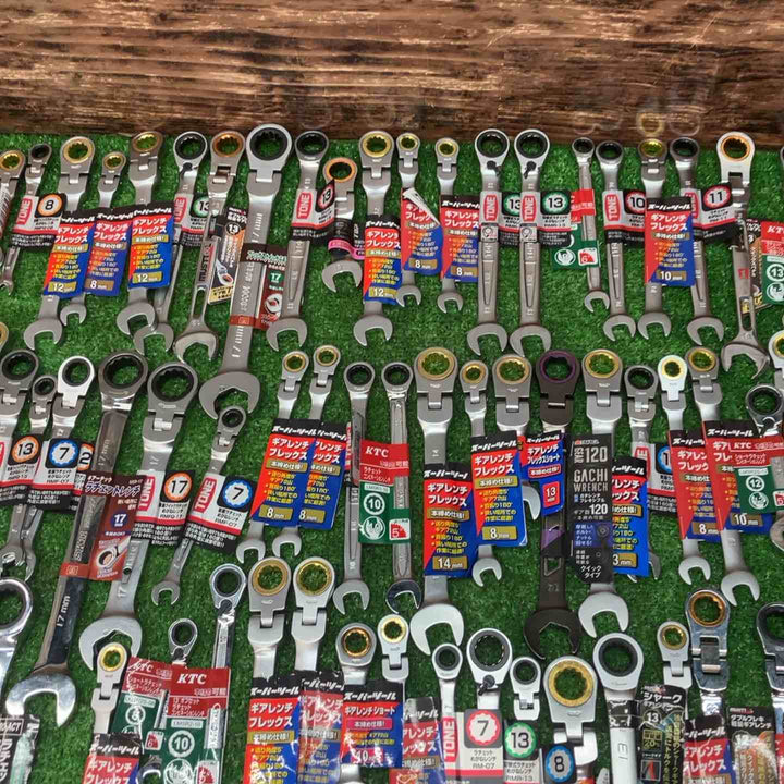 未使用品 ギアレンチ まとめ売り KTC スーパーツール等 サイズ複数 100個セット！【川越店】