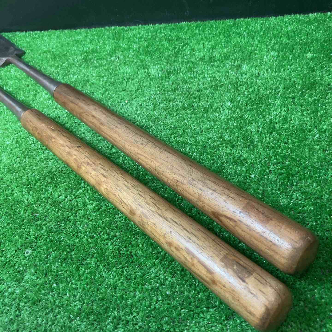 在銘「助延正」 突き鑿 2本組 ノミ 和工具【岩槻店】