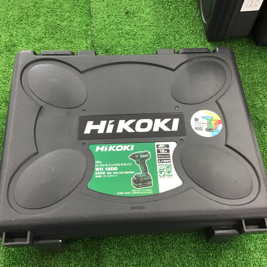 HiKOKI　WH18DD　DV18DD　電動工具ケース5個まとめ売り！　日立　インパクト　ドリルドライバ【桶川店】