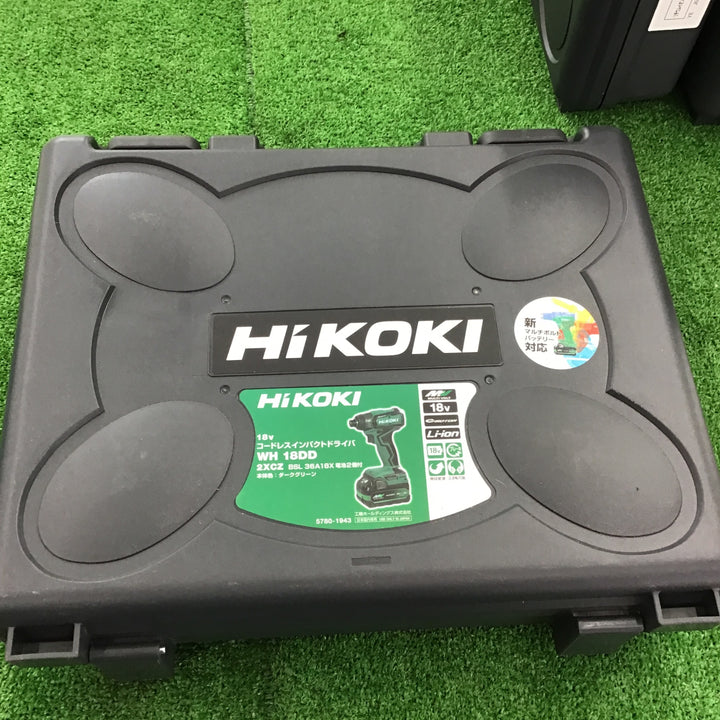 HiKOKI　WH18DD　DV18DD　電動工具ケース5個まとめ売り！　日立　インパクト　ドリルドライバ【桶川店】