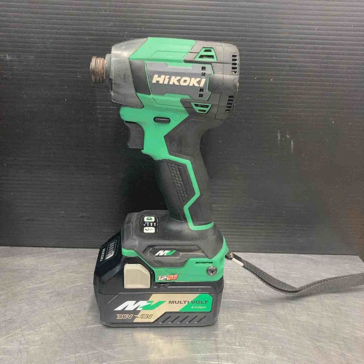 【中古品】ハイコーキ(HIKOKI ※旧:日立工機) コードレスインパクトドライバ アグレッシブグリーン WH36DD(2XHLSZ)【東大和店】
