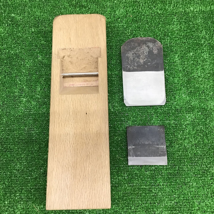 【現状品】 鉋 かんな 作 鐵心齋 銘 芳楽 【鴻巣店】