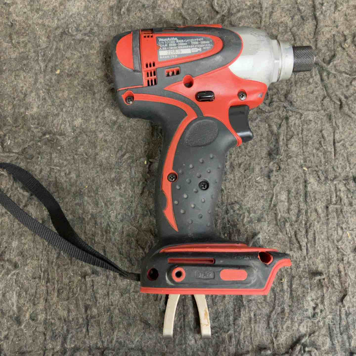 【現状品】★マキタ(makita) コードレスインパクトドライバー TD130DRFXR ケース(14.4V3.0Ahバッテリー*2[98(寿1/4)][91(寿0/4)]、充電器)【鴻巣店】