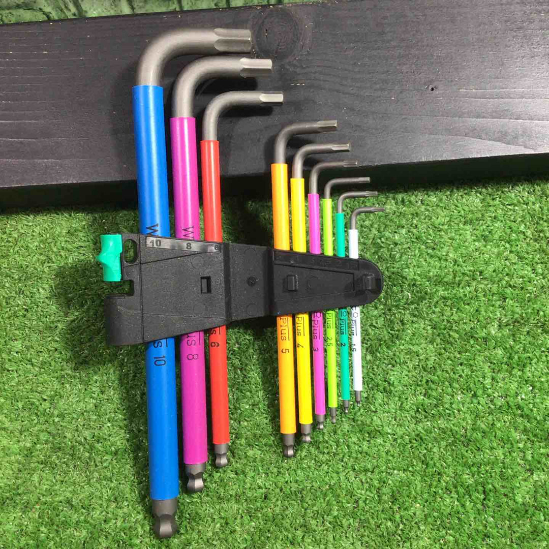 ヴェラ(wera) マルチカラーヘックスキーセット 950SPKL/9SMN 073593 六角棒9本セット 【川口店】