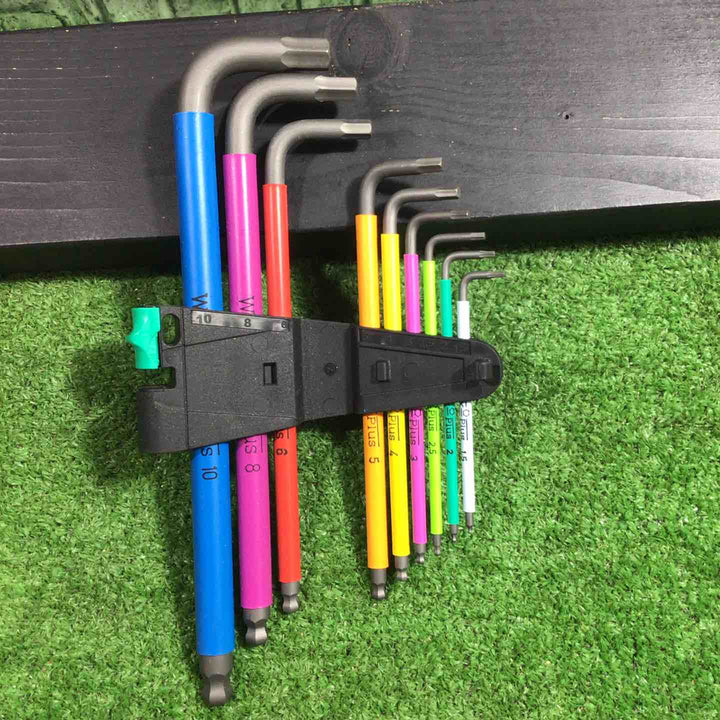 ヴェラ(wera) マルチカラーヘックスキーセット 950SPKL/9SMN 073593 六角棒9本セット 【川口店】