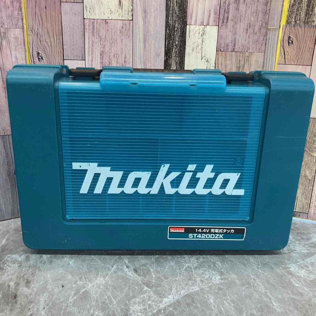 ☆マキタ(makita) 14.4V 4mm J線 コードレスタッカ ST420DRF【八潮店】