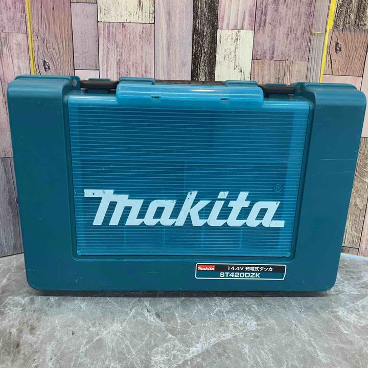 ☆マキタ(makita) 14.4V 4mm J線 コードレスタッカ ST420DRF【八潮店】
