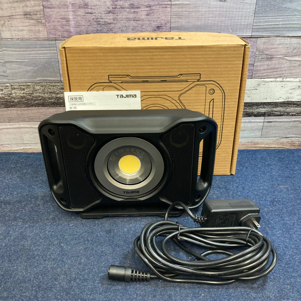 タジマ LE-R401 スピーカー搭載充電式ワークライト Tajima TJM LED bluetooth【市川行徳店】【店頭取引限定】【中古】管理番号：ITBUMYQBI20W タジマ TAJIMA TJMデザイン LEDワークライト R401 LE-R401 | 作業工具