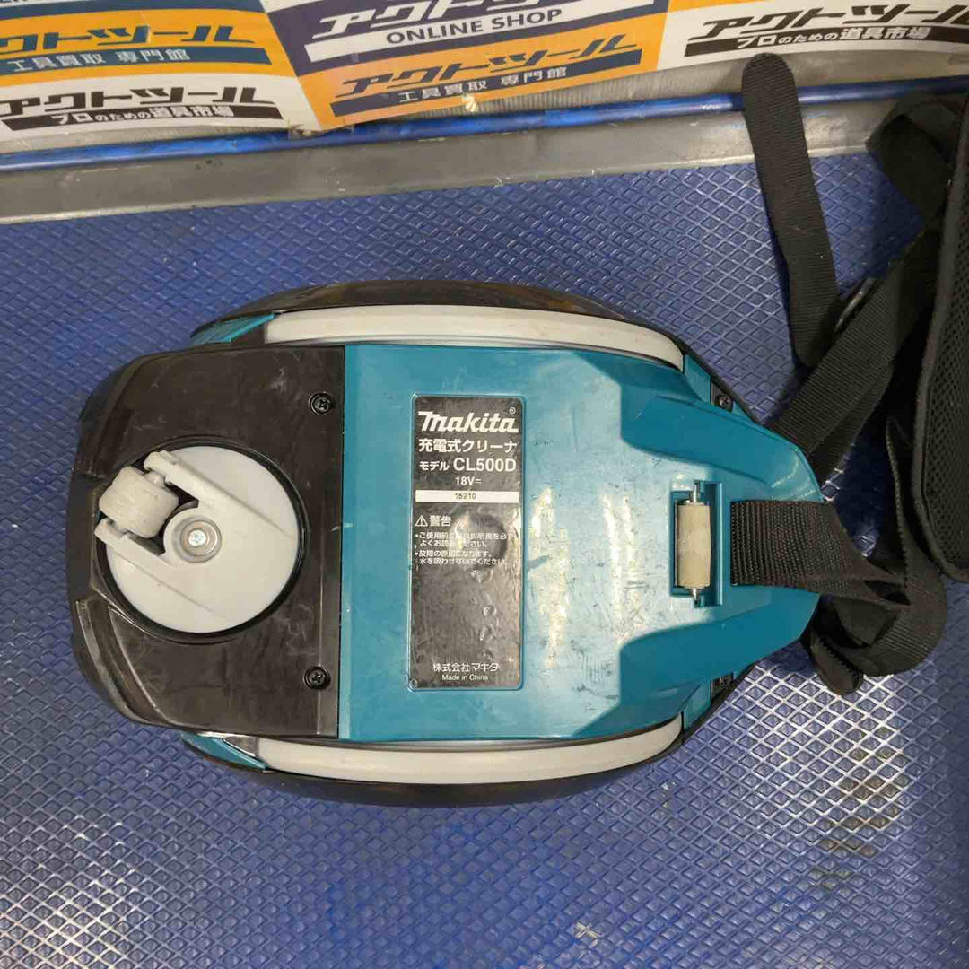 ☆マキタ(makita) コードレスサイクロン掃除機 CL500DZ【草加店】