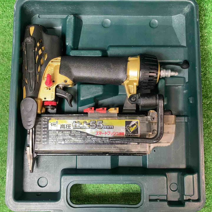 ★ハイコーキ(HIKOKI ※旧:日立工機) 高圧フィニッシュネイラ NT55HM2【岩槻店】