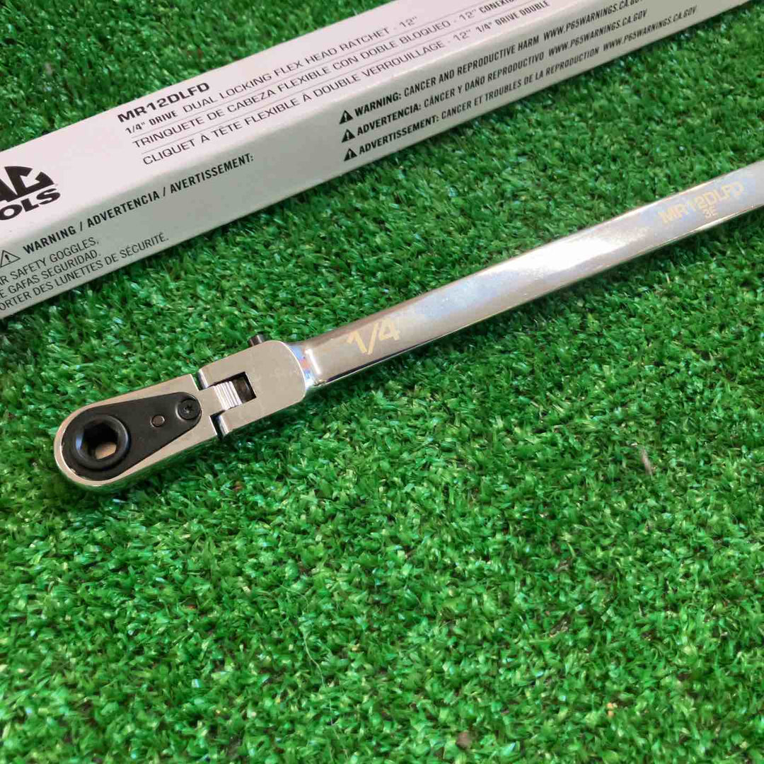◇MACTOOLS 1/4デュアルロッキングフレックスラチェット MR12DLFD【町田店】