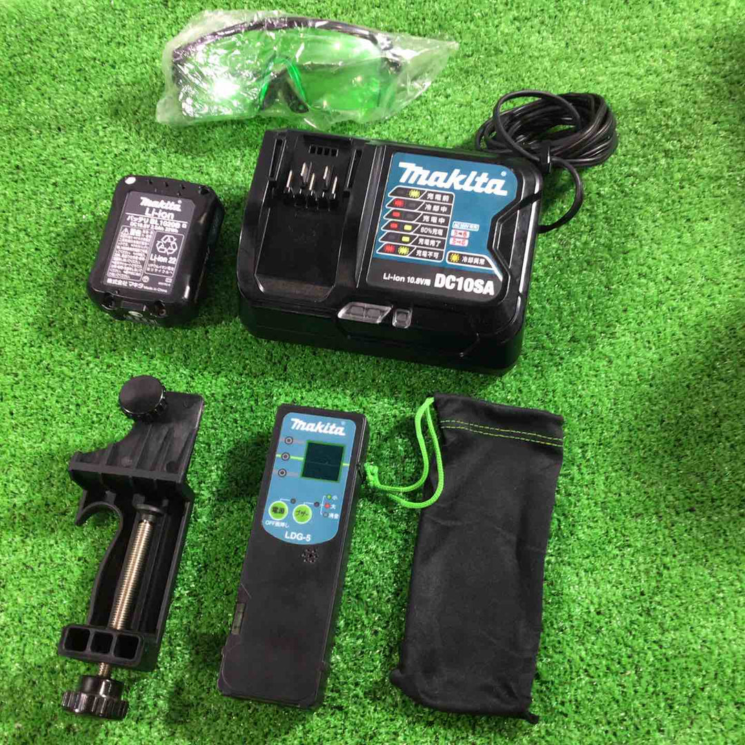 ★マキタ(makita) 10.8Vグリーンレーザー墨出し器 SK20GD 10.8V 動作確認済【川口店】