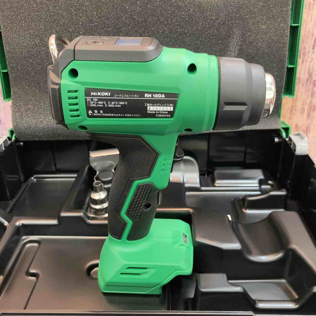 【未使用品】ハイコーキ HIKOKI  18V コードレスヒートガン RH18DA(NNP)【八潮店】