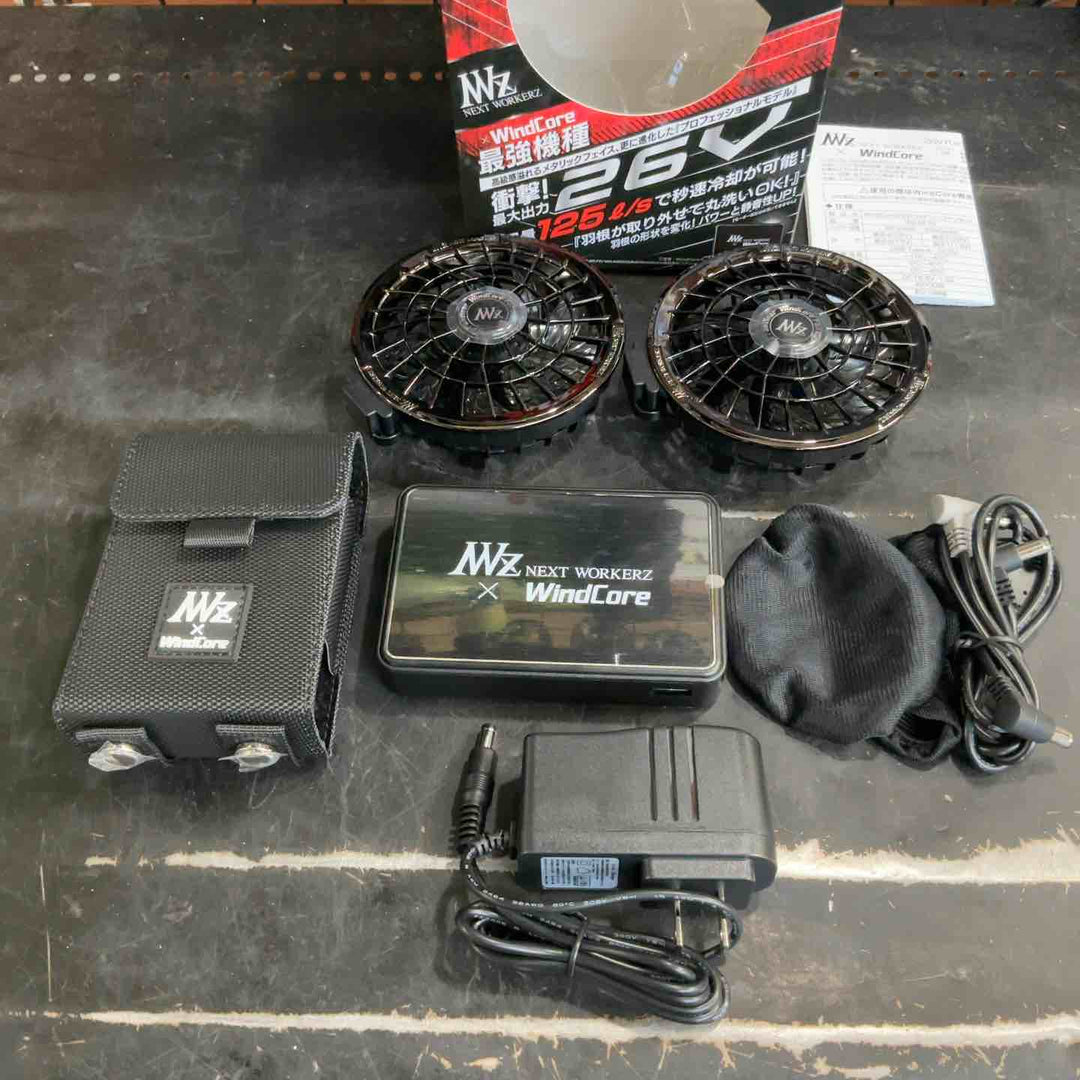 WindCore/ウィンドコア 26V バッテリー・ファンセット WZ4670【草加店】