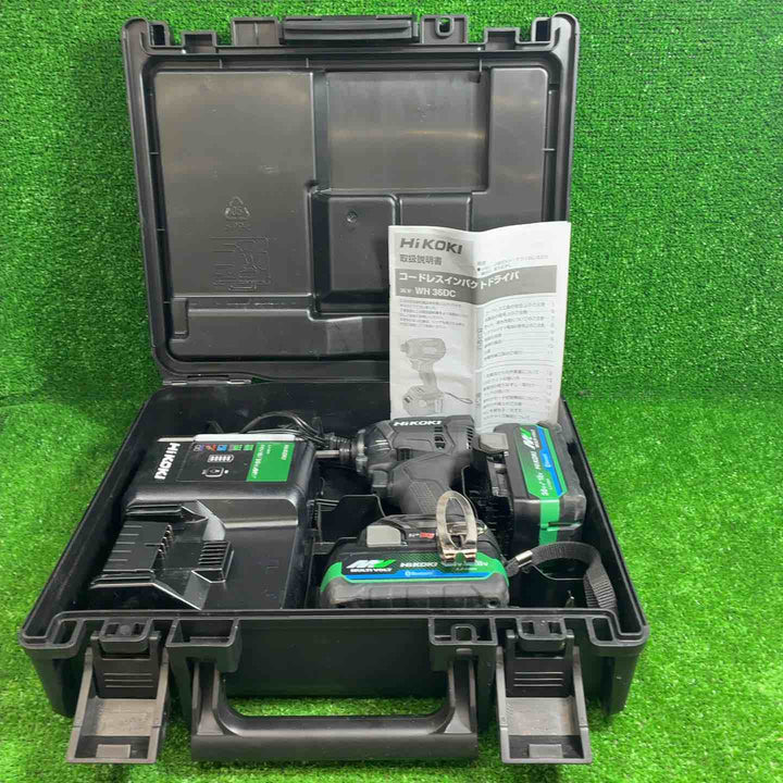 ハイコーキ(HIKOKI ※旧:日立工機) コードレスインパクトドライバー WH36DC(2XPSZ)(B)【藤沢店】