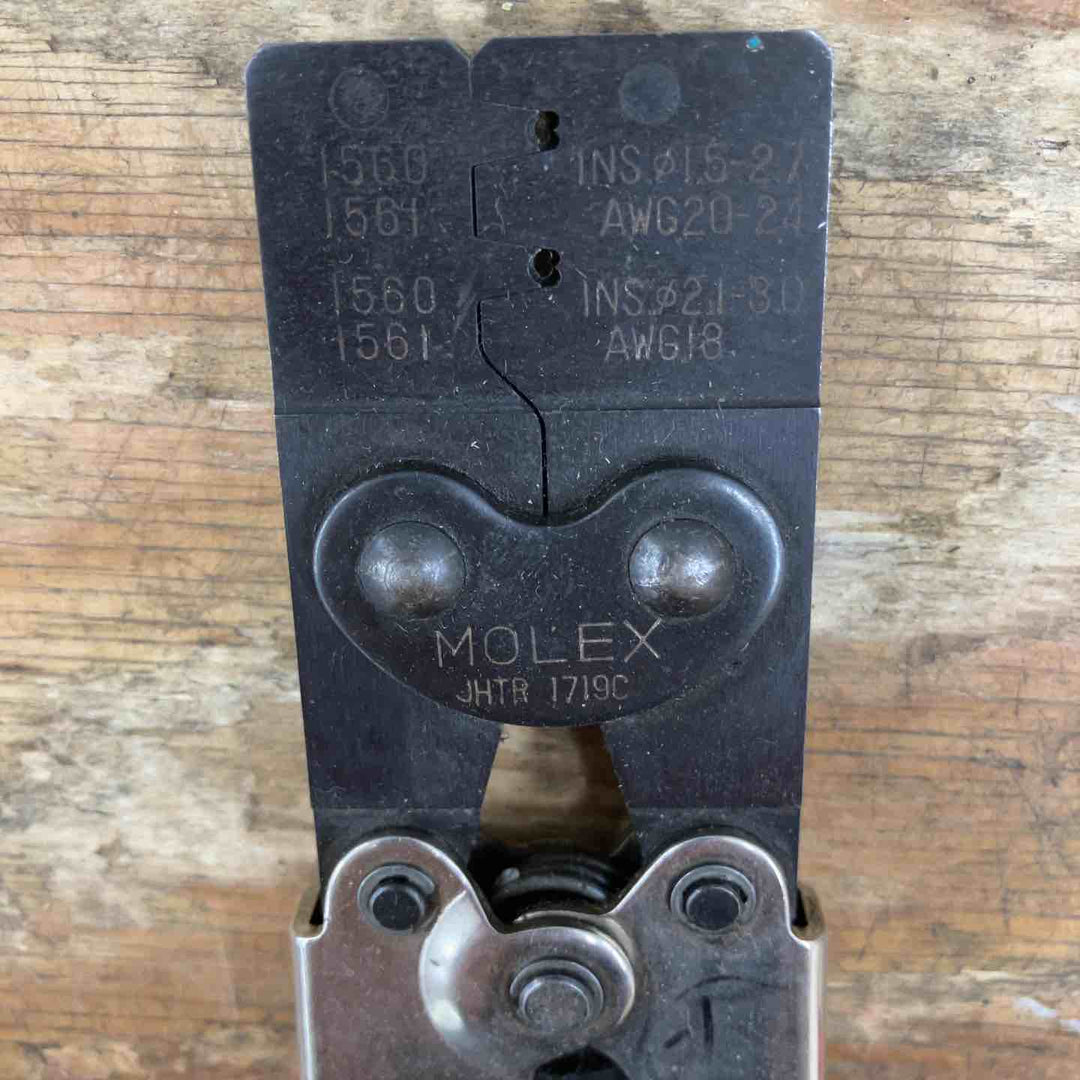 【中古品】MOLEX モレックス 圧着用手動工具 JHTR1719C ラチェット【柏店】
