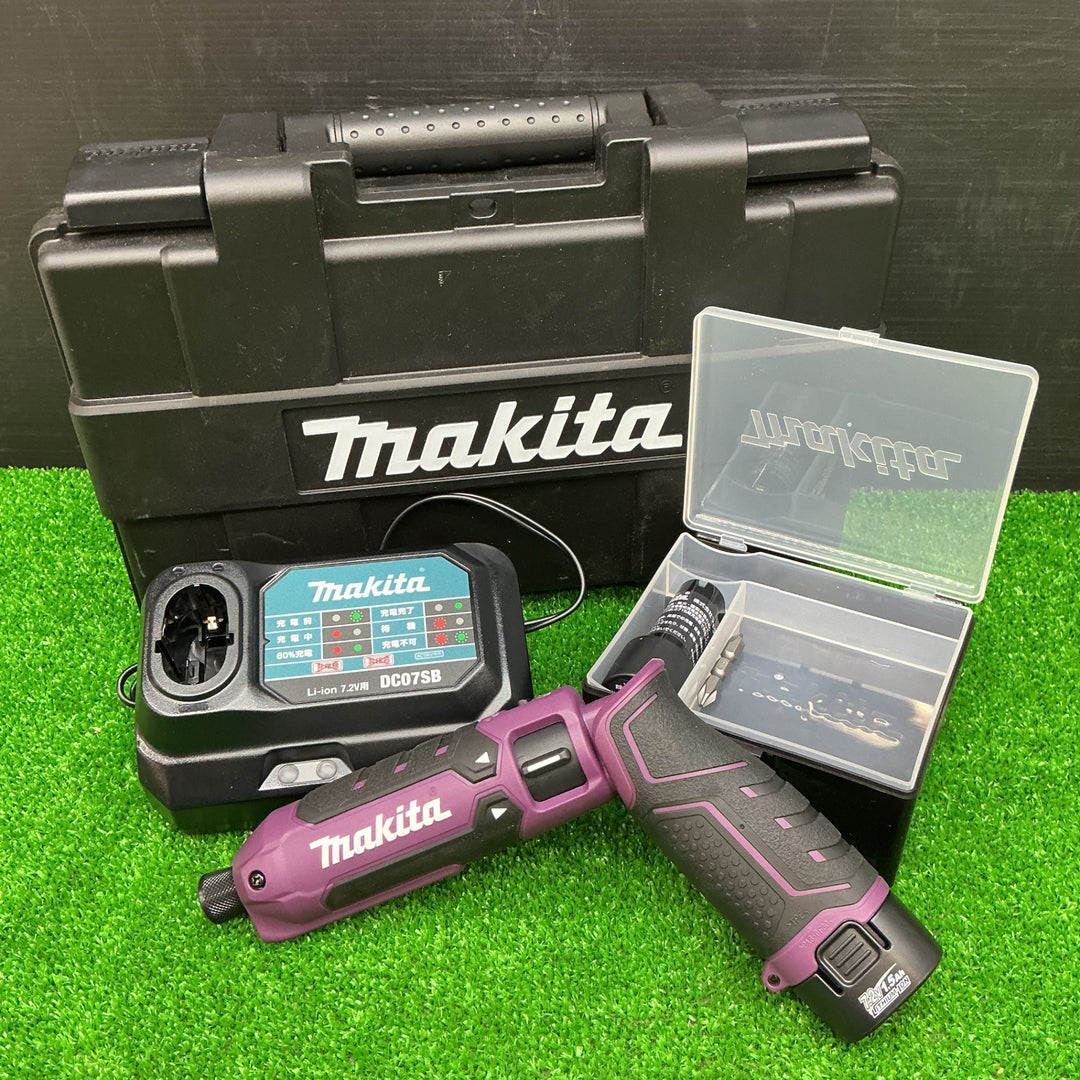 【未使用品】マキタ(makita) 7.2V コードレスペンインパクトドライバ TD023DHXAP【電材館越谷店】
