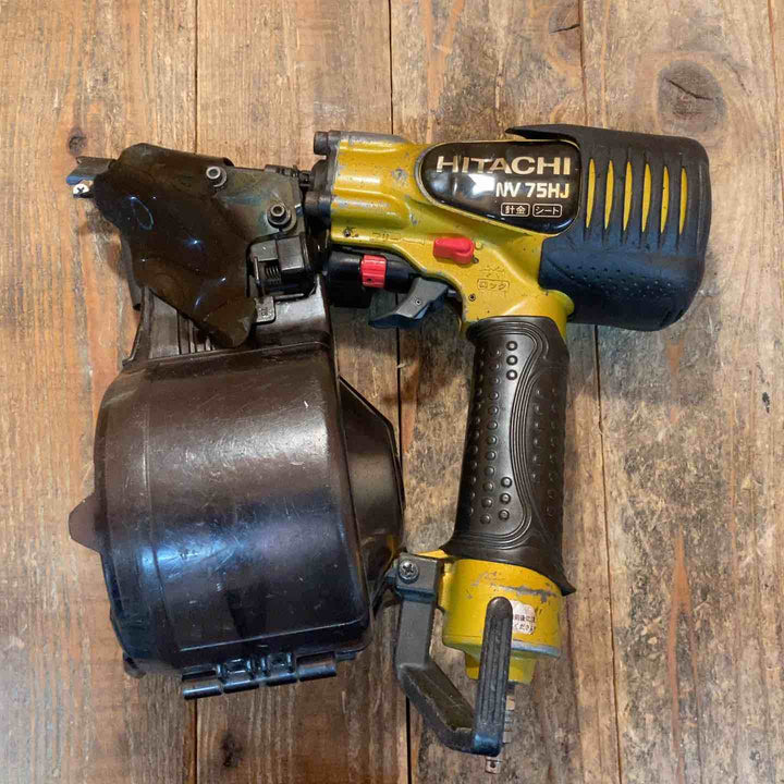【中古品】ハイコーキ(HIKOKI ※旧:日立工機) 高圧エア釘打ち機 NV75HJ【所沢店】