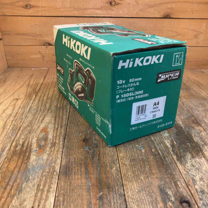 【中古美品(未使用品汚れあり)】ハイコーキ(HIKOKI ※旧:日立工機) コードレスかんな P18DSL(NN)【所沢店】