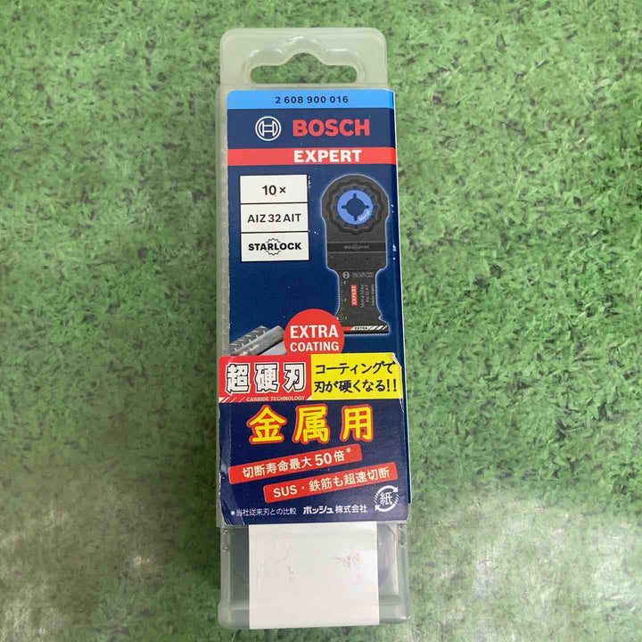 2個セット【未使用品】◇ボッシュ(BOSCH) マルチツールブレード (カットソー) スターロック 【金属用】 AIZ32AIT/10 10本入り【町田店】