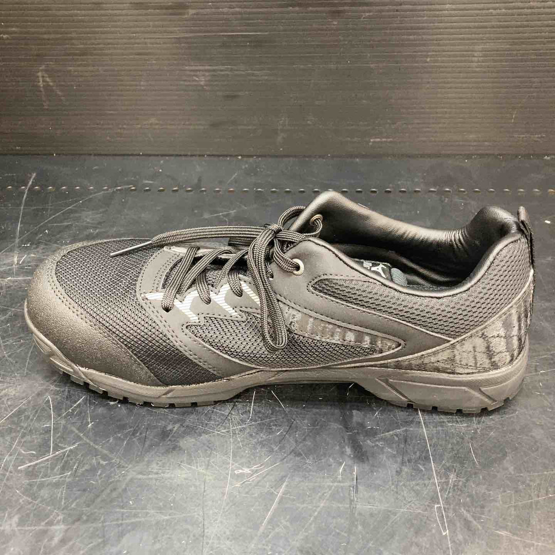 [ミズノ] 安全靴 オールマイティ VS 軽量 紐 メッシュ JSAA・普通作業用(A種) ブラック×シルバー 27 cm 3E【川越店】