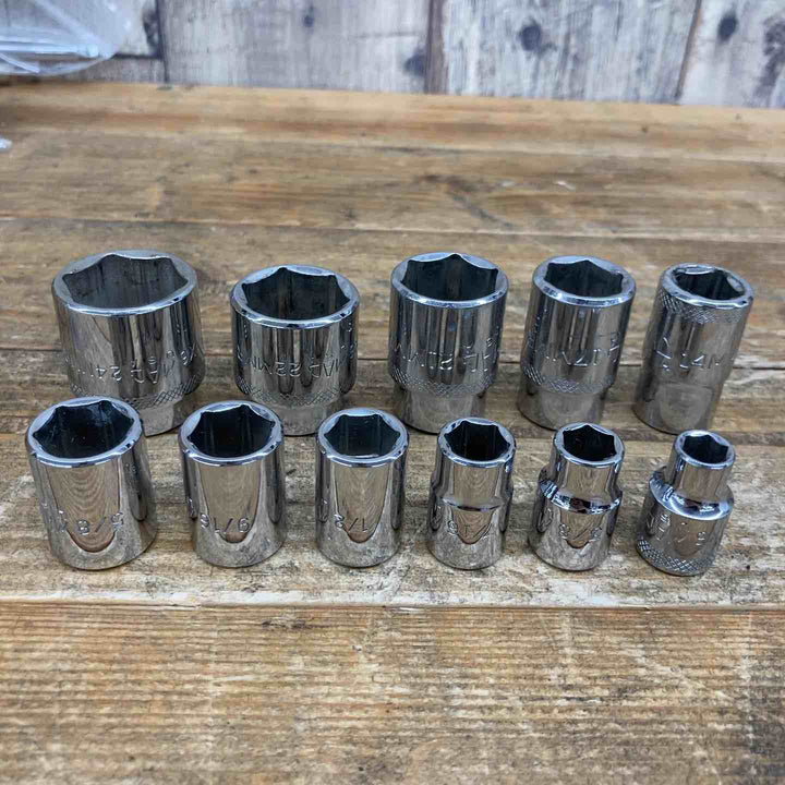 【中古品】 マックツール(MAC TOOLS) ソケットまとめ X126R~X186R、X206R、22MMR、V614MMRなど 計11個 【東大和店】