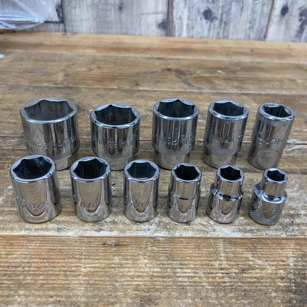 中古品】 マックツール(MAC TOOLS) ソケットまとめ X126R~X186R、X206R