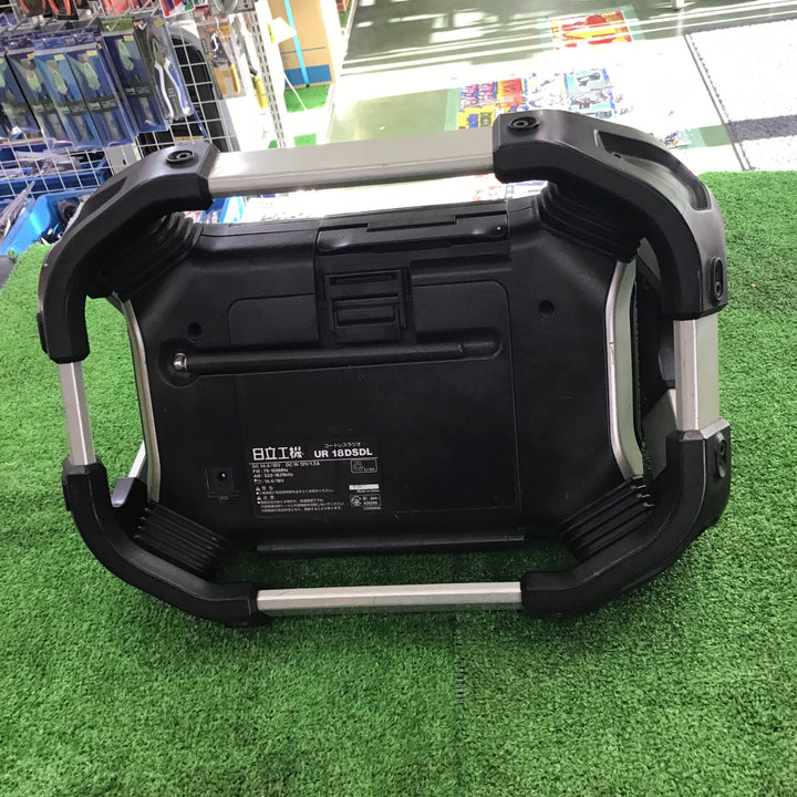 ☆ハイコーキ(HIKOKI ※旧:日立工機) コードレスラジオ UR18DSDL(NN)【桶川店】