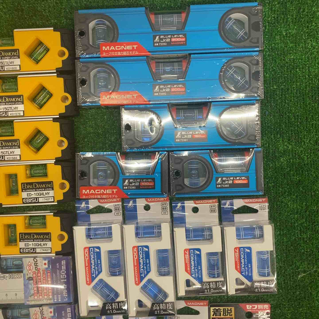 ▼18go【未開封/送料無料】水平器 磁石モデル マグネット付き まとめ売り エビスダイヤモンド シンワ等【川越店】